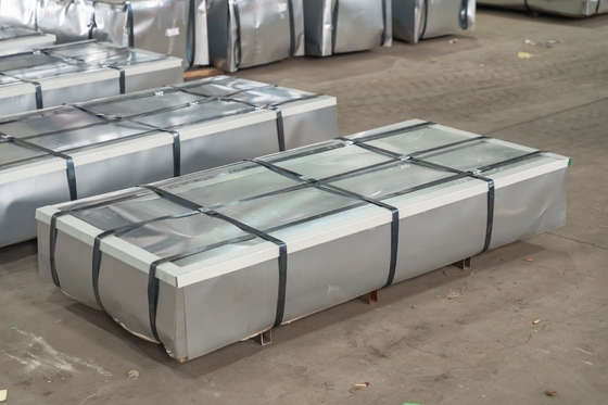 Fogli di tetto galvanizzato rivestito di metallo corrugato con piena durezza e certificato API