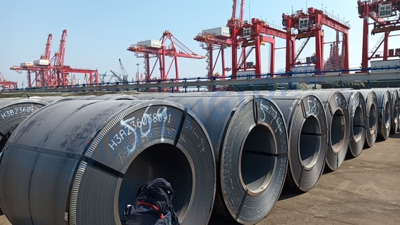 S235 Hrc Scola di acciaio al carbonio rifinito nero laminato a caldo A36 Piastra di acciaio laminata a caldo in tecnica di bobina laminata a caldo laminata a freddo