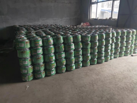 1.4mm-2.6mm rasoio croce galvanizzato a filo spinato recinzione agricola 500M 20Kg per rotolo rasoio tipo filo calibro 1.4mm-2.6mm