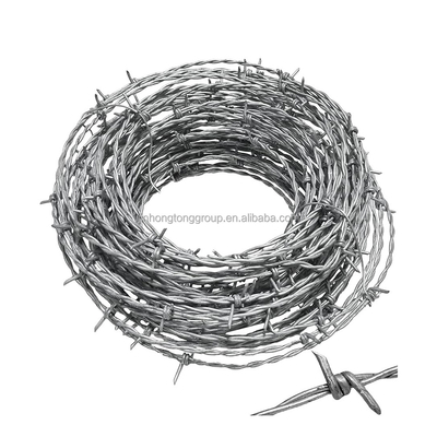 1.4 mm-2.6 mm di diametro del filo di ferro galvanizzato a filo spinato per esigenze personalizzate