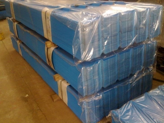 Piastra ondulata JHT di acciaio al carbonio 0.12mm*1100mm Dimensione personalizzata Colore Piastra ondulata per i clienti Colore campioni