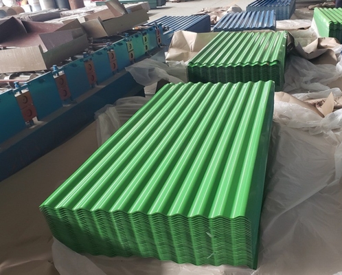 SGCC/SGCD/SGCE/DX51D/DX52D/S250GD/S280GD/S350GD/G550/SPCC Certificato KS PPGI PPGl lamiera di copertura in acciaio ondulato