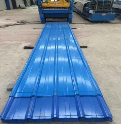 Tolleranza alla decorazione del tetto ±1% Acciaio ondulato DX51D DX52D Lastre di tetto in acciaio galvanizzato Prezzi Lastre di tetto ondulato