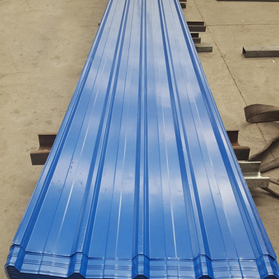 Tolleranza alla decorazione del tetto ±1% Acciaio ondulato DX51D DX52D Lastre di tetto in acciaio galvanizzato Prezzi Lastre di tetto ondulato