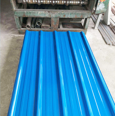 Decoiling PPGL Tetti corrugati rivestiti di colore zinc galvanizzato metallo corrugato lamiera di ferro preverniciato acciaio galvanizzato