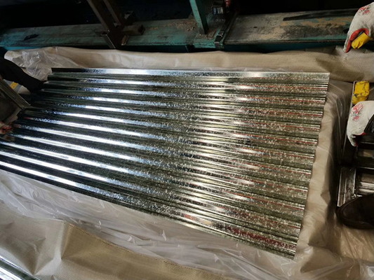 Alta resistenza alle condizioni estreme lamiera di copertura in acciaio ondulato galvanizzato con certificazione JIS e tolleranza ± 1%