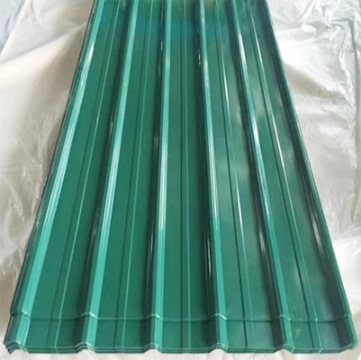 Standard ASTM Color Roofing Sheet Steel Roof Prices Galvanizzato Carta ondulata ppgi piastrelle di copertura con spessore