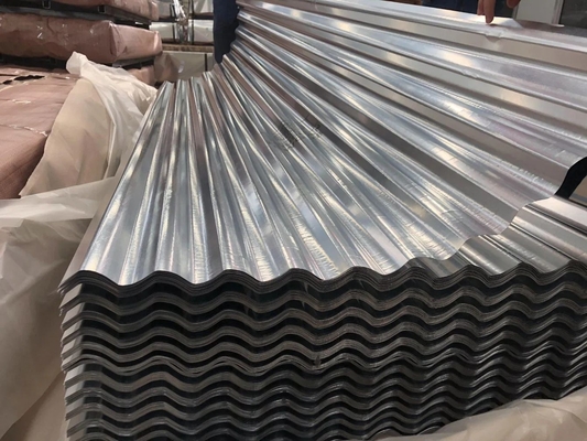Piastra galvanizzata ondulata Dx51d Z150 Piastra di tetto in acciaio inossidabile Acqua Tolleranza ± 1% e vantaggio garantito