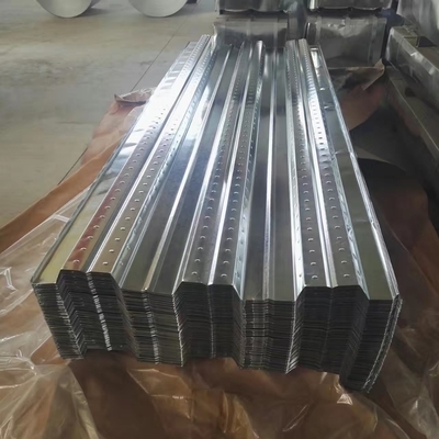 Piastra di tetto in acciaio ondulato galvanizzato con tegola di tetto rivestita di zinco e spangolo zero spangolo regolare minimo