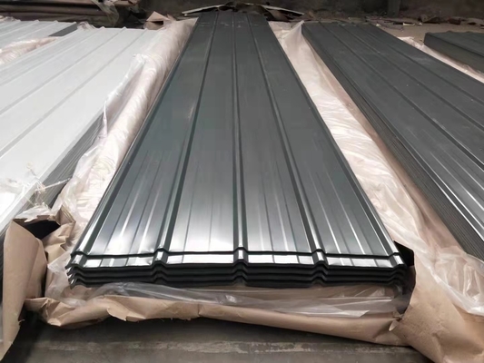 Pre-stampato caldo immersione galvanizzato colorato lamiere di acciaio per tetto Dx52d lamiera ondulata per il vostro progetto di tetto