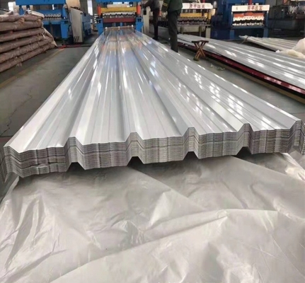 Fogli di tetto Ppgl pre-tinto Metallo pannello del tetto Galvanizzato Ppgi THK SGCC DC51D 0.2 4 mm Standard ASTM