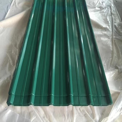 Fogli di tetto Ppgl pre-tinto Metallo pannello del tetto Galvanizzato Ppgi THK SGCC DC51D 0.2 4 mm Standard ASTM