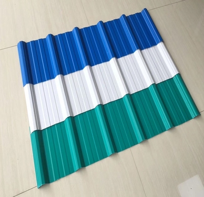 Piastra di copertura in metallo a colori RAL personalizzata PPGI Piastra in acciaio ondulato per tegole e altri materiali da costruzione