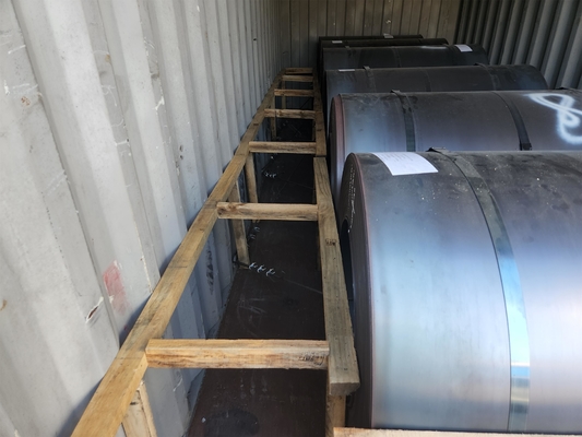 Good Hot Rolled Coil Grade Q235 A36 Carbon Steel Coil Dimensioni personalizzate per macchine dell'industria edile