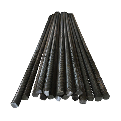 HRB400 HRB335 Barre di acciaio D10 D12 D16 D20 Barre diformate rotonde Lunghezza 6m 8m 9m 12m per rinforzo del calcestruzzo