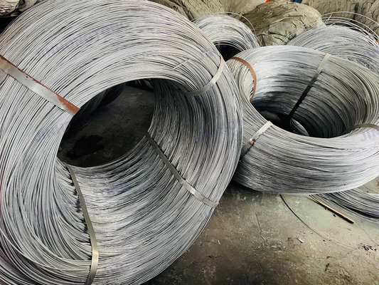 Filato di acciaio galvanizzato di calibro 20 calibro 12/16/18 calibro Electro GI Tolleranza del filo legante ± 1% Adatto a applicazioni versatili