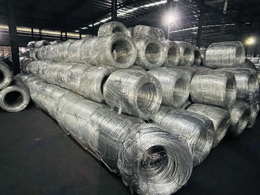 Filato di acciaio galvanizzato di calibro 20 calibro 12/16/18 calibro Electro GI Tolleranza del filo legante ± 1% Adatto a applicazioni versatili