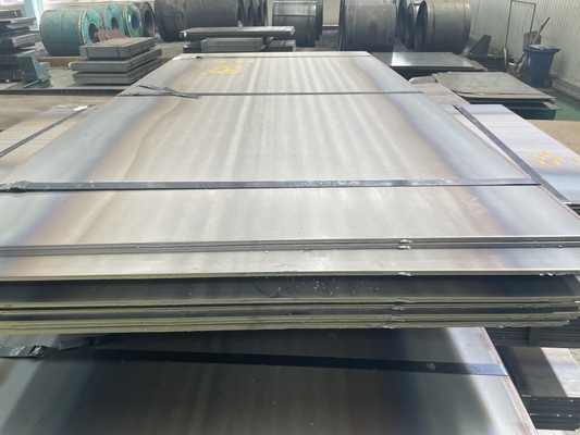 Piastra di acciaio al carbonio da piegatura di grandi dimensioni 2*1250*6000mm Q355 SS400 Q195 laminata a caldo
