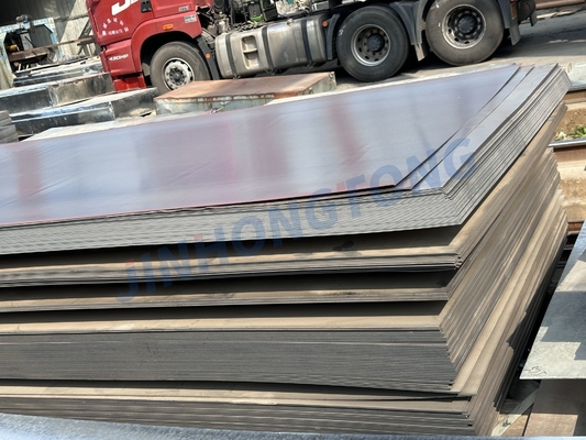 ISO9001 Certified Large Inventory of Q355 SS400 Q195 Carbon Steel Plate for Construction and Pipe Manufacturing
