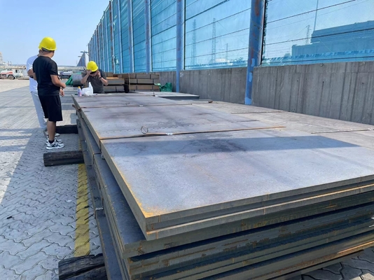 St37/St42/St37-2/St35.4/St35 lamiera di acciaio laminata a caldo per edifici e tubi Q235B/S235JR acciaio al carbonio