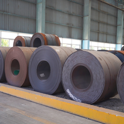 2000 mm Larghezza ST37 ST52 A36 Piastra di acciaio a carbonio tenero Coil 6 mm Spessore striscia di acciaio laminata a caldo EN/GB/AISI/ASTM/DIN/JIS