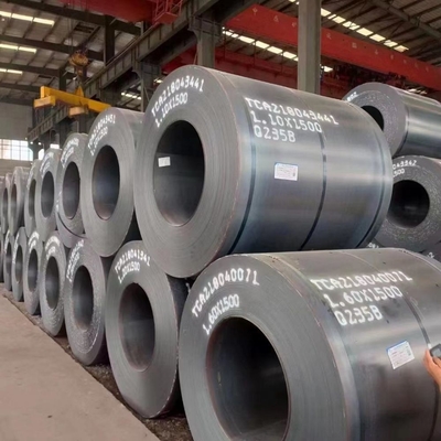 ST37 Coil di acciaio al carbonio laminato a caldo Ferro nero HRC S235jr S355jr SAE1006 Q235b SS400 ASTM A36