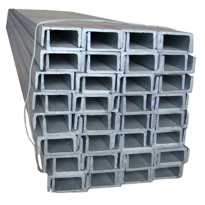 Acciaio in forma di U non legato per la costruzione e per la meccanica strutturale a carbonio non perforato JIS G3101 SS400 SS540