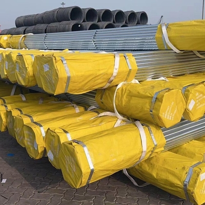 Dimensione personalizzata G60 G90 tubo di acciaio zincato con tolleranza ±1% e lunghezza 12m tecnica laminata a caldo