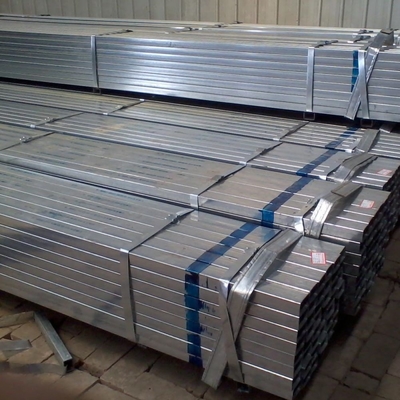 Taglio di tubi di acciaio pre-galvanizzati laminati a caldo dimensione personalizzata lunghezza 6m 12m GI tubo pre-galvanizzato tubo di acciaio galvanizzato