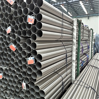 BA Finitura superficiale ASTM SS Pipe saldate 201 202 301 304 304L 321 316 316L Round Schedule 10 Pipe in acciaio inossidabile per il vostro