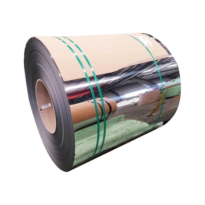 ASTM JIS SUS Larghezza di bobina in acciaio inossidabile 20 mm-700 mm Materiale resistente alla corrosione adatto per la decorazione igienica della cucina