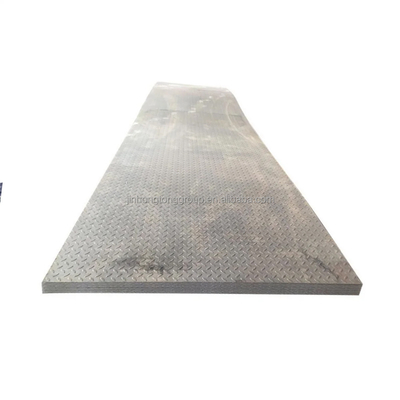 347 ASTM Standard S235 Calcolatore di peso della piastra a quadri 4,5 mm Antislip MS Piastra a quadri in acciaio mite