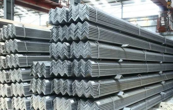 State Mill ASTM Standard Q235/Q345/SS400/ST37-2/ST52/Q420/Q460/S235JR/S275JR/S355JR HR Bar di acciaio al carbonio con angolo uguale 6m-12m