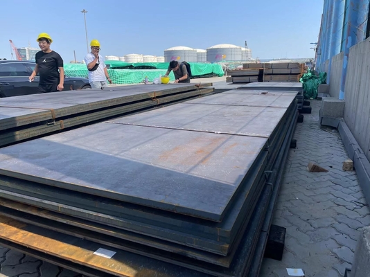 1-12M Piastra di acciaio al carbonio di lunghezza per la produzione e la fabbricazione di parti metalliche ASTM A36 2mm 3mm 6mm 10mm Acciaio al carbonio mite