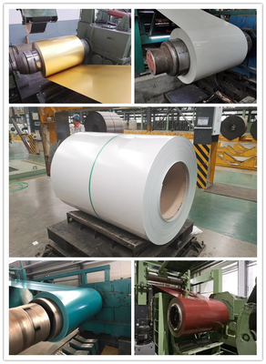 Tolleranza ± 1% Tavola da scrivere PPGI Z40-z275 15/5um Coil di acciaio galvanizzato Coil ondulato per materiale da costruzione