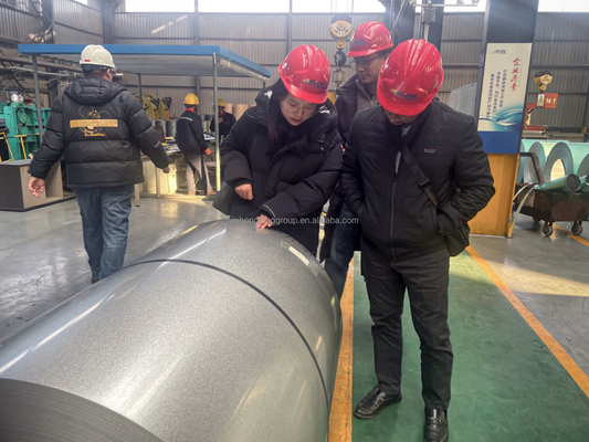 Lungozza personalizzata Diretta DX51D AZ bobina di acciaio con rivestimento in alucino a caldo GL Galvalume per la produzione di tubi a prezzi accessibili