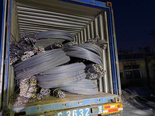 Tolleranza ±1% Lunghezza personalizzata Ss400 S355 Bar di ferro HRB335 HRB400 HRB500 Rebar di acciaio deformato Per la costruzione di edifici