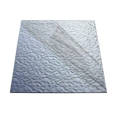 Struttura di costruzione AISI ASTM BS DIN GB JIS 2,0-8 mm Piastra di acciaio al carbonio a quadri spessa con tolleranza ± 1%