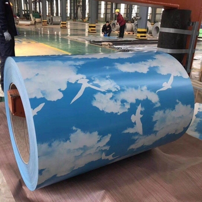 Coil di acciaio galvanizzato PPGI preverniciato nei colori RAL con certificato CE SGCC/DX51D Coil di acciaio rivestito a colori