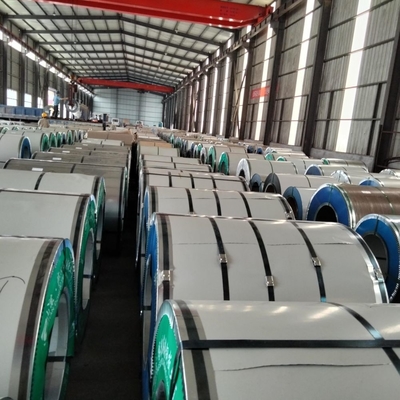 10-35 micron verniciare le bobine di acciaio galvanizzato pre-verniciate per costruzioni pieghevoli e durevoli
