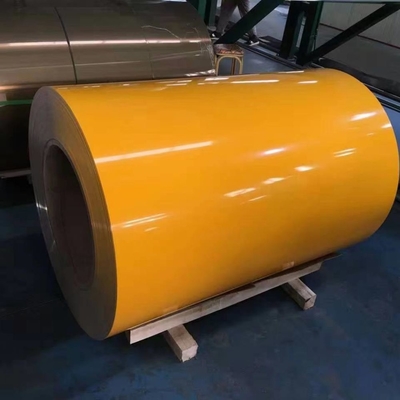 Lunghezza personalizzata bobina in acciaio PPGI per acciaio galvanizzato preverniciato a colori spessore RAL 3000