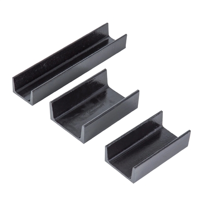 CIF/CFR/FOB/EX-WORK Term U-Channel Carbon Steel per il sistema di supporto ASTM Standard Q235 Q345 SS400 0,8 mm-3,0 mm di spessore