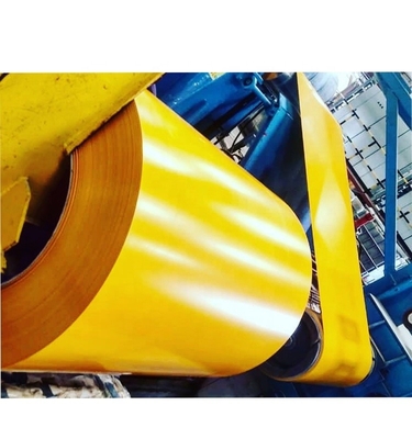 PVDF HDP Superficie PPGI Color Coated Prepainted Galvanized Steel Coil 0,4mm PPGI Coil for Benefit