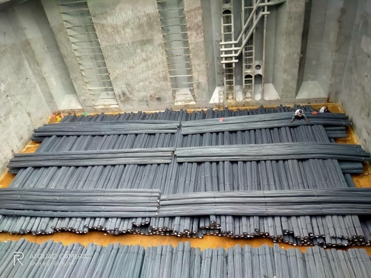Tecnica di costruzione Armatura di ferro laminato a caldo 6-32 mm per strutture di costruzione in cemento