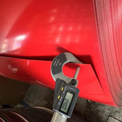 PE HDP SMP PVDF Rivestimento di superficie in colore SGCC/DX51D bobina di acciaio galvanizzato preverniciata PPGI bobina di acciaio PPGL per rivestimento in colore