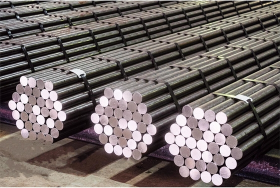 Barre rotonde di acciaio al carbonio laminato a caldo AISI ASTM DIN GB JIS A322 4140 1008 Diametro 8 mm-650 mm