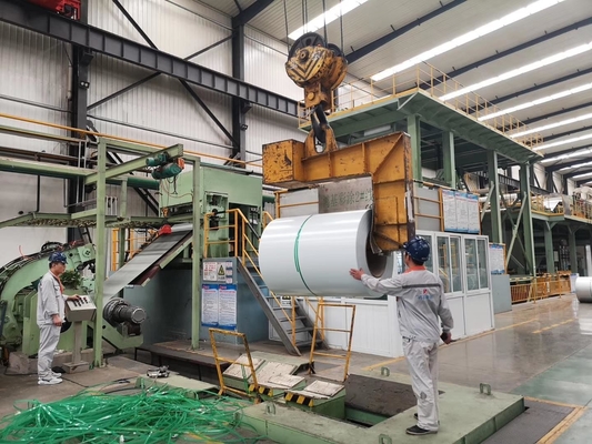 Lunghezza personalizzata Rivestimento di colore morbido bobina di acciaio galvanizzato Ral9009 PPGI/PPGL Dipinto campione libero morbido