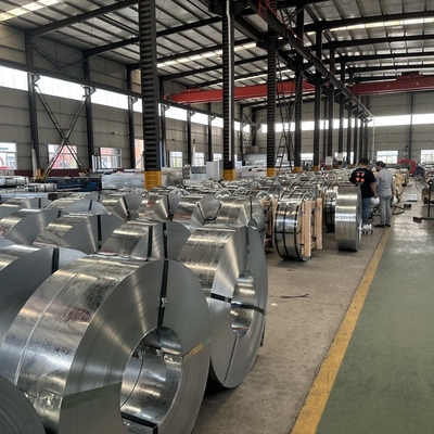 Certificato JIS bobina di acciaio galvanizzato a caldo di 0,25 mm-3 mm 26 calibro per la costruzione