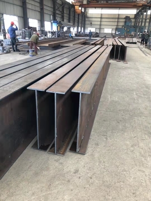 Standard ASTM A36 H Spessore della flangia delle travi 4.5-70 Q235/Q345/ST37-2/ST52/Q420/Q460/S235JR/S275JR/S355JR per costruzioni