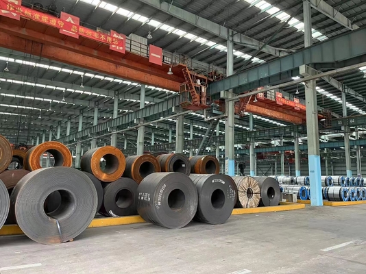 Astm non legato A36 A53 Q195 S235jr Q235 Q345 2mm 4mm 6mm 10mm Skin Pass Black Roll Hot Rolled Mild Ms Carbon Steel Coil